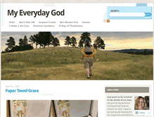 Tablet Screenshot of myeverydaygod.com